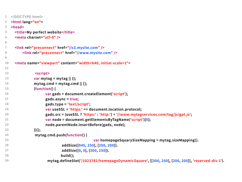 html inspector for proper code